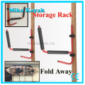 Kayak Rack Canoe Carrier Soporte de pared Soporte Soporte de paletas Garaje Cuadro de surf